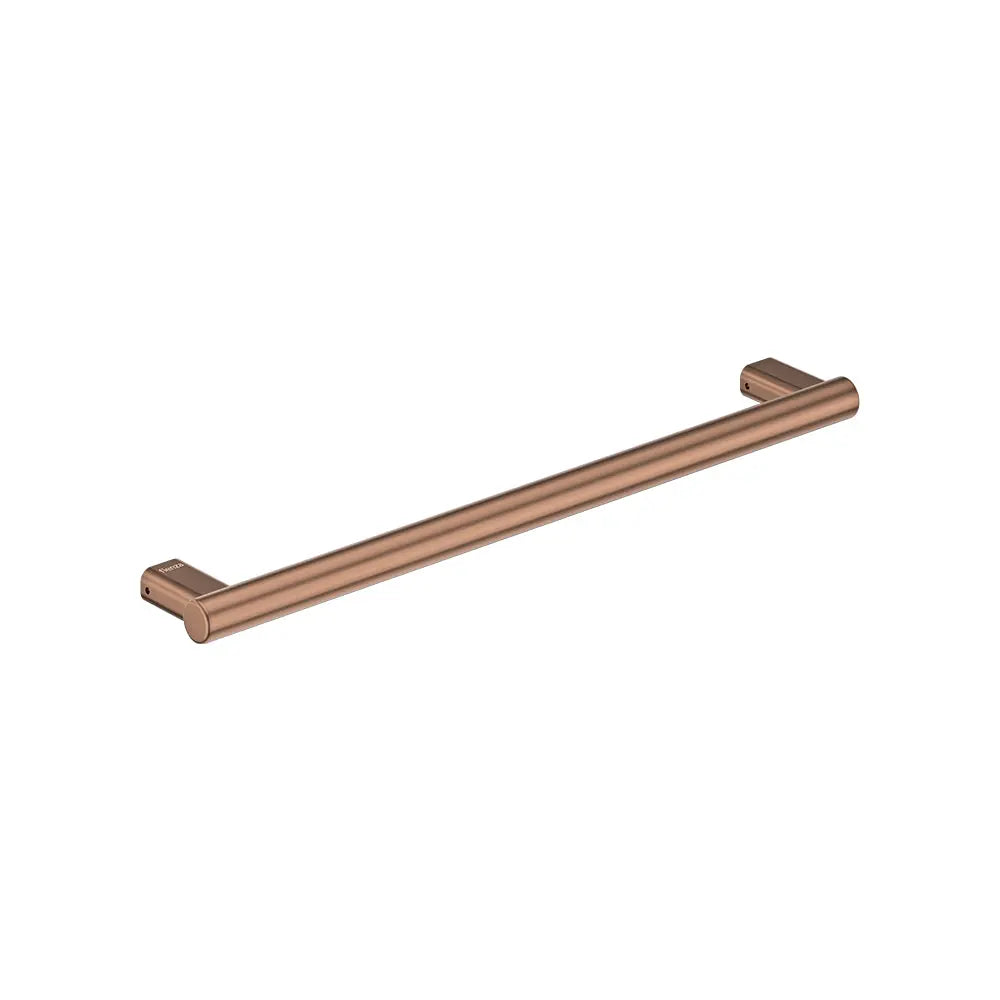 Care Slimline Hand Grab Rail, 600mm, Brushed Copper fienza