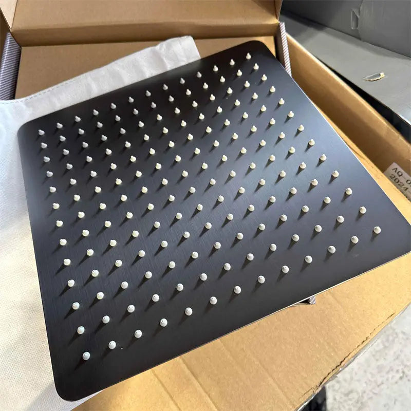 300mm Gunmetal Shower Head Aquaperla