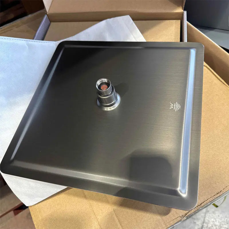 300mm Gunmetal Shower Head Aquaperla