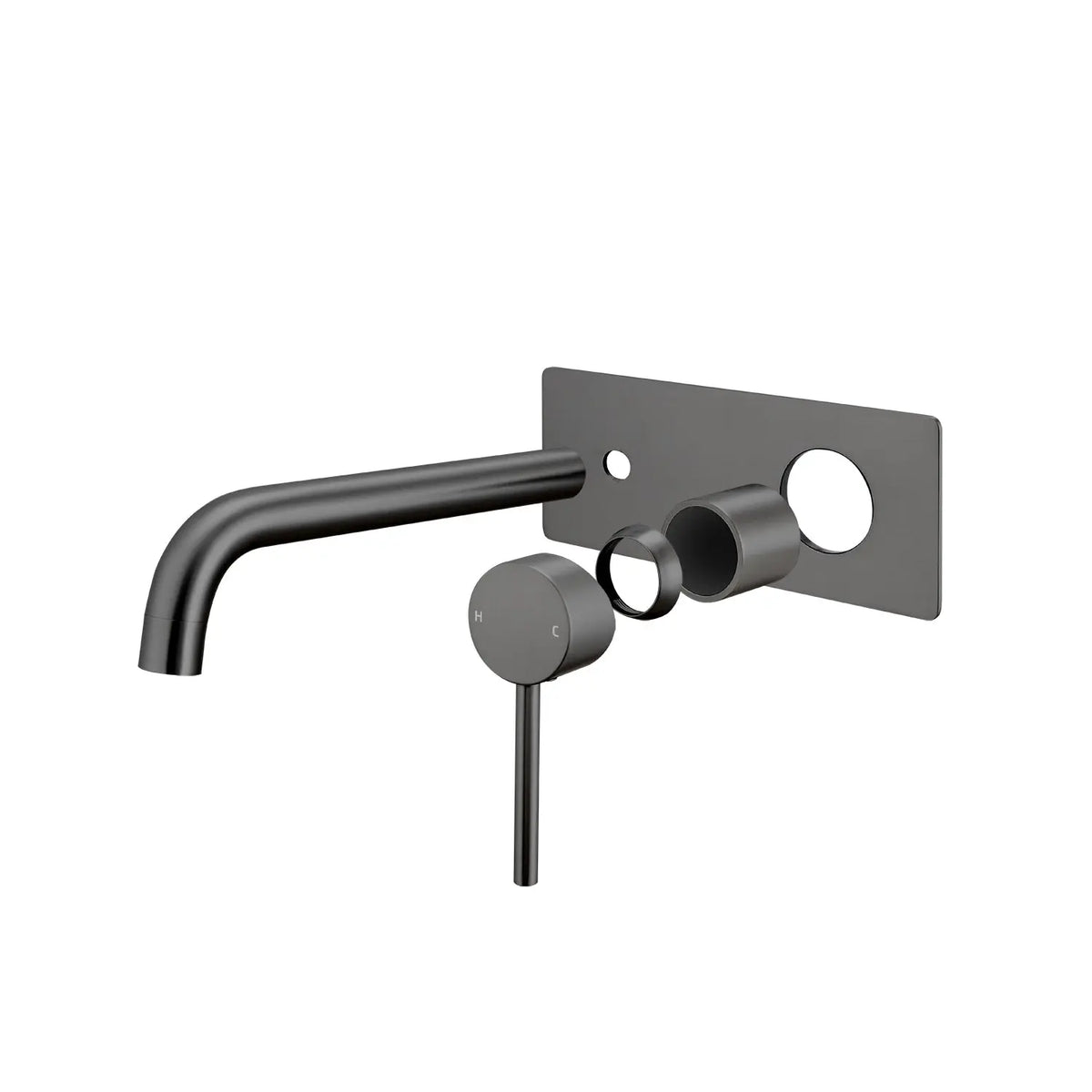 LUCID PIN - Gunmetal Spout Mixer Aquaperla