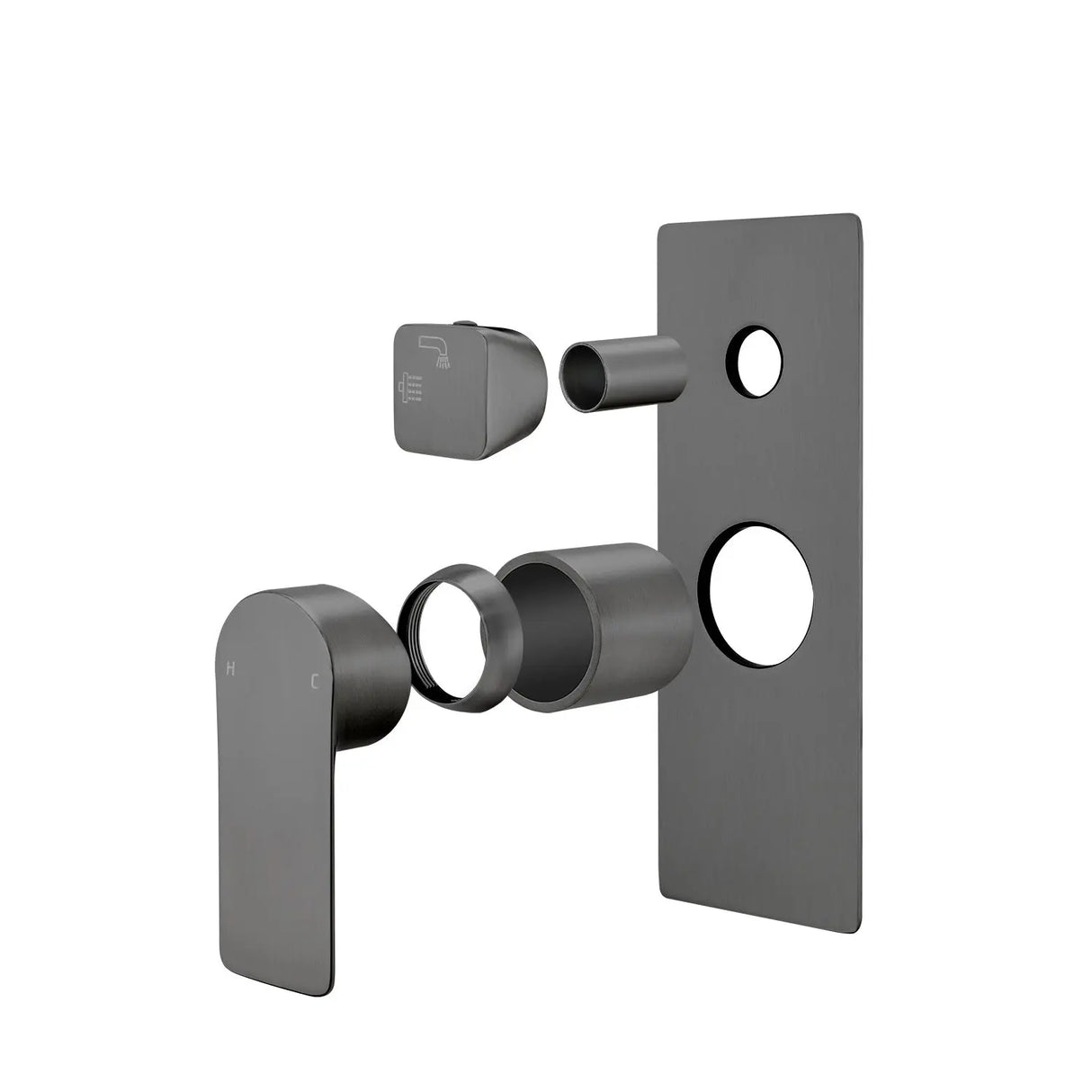 VOG - Gunmetal Diverter Mixer Aquaperla