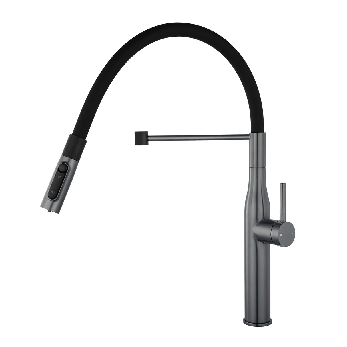 Gun Metal Grey Kitchen Mixer Aquaperla