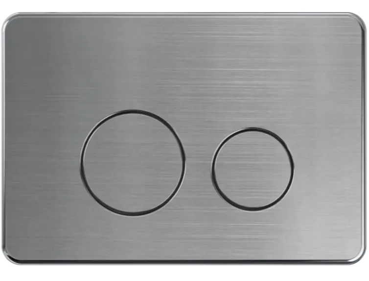 Mercio R&T Round Flush Plate - Gun Metal mercioaustralia