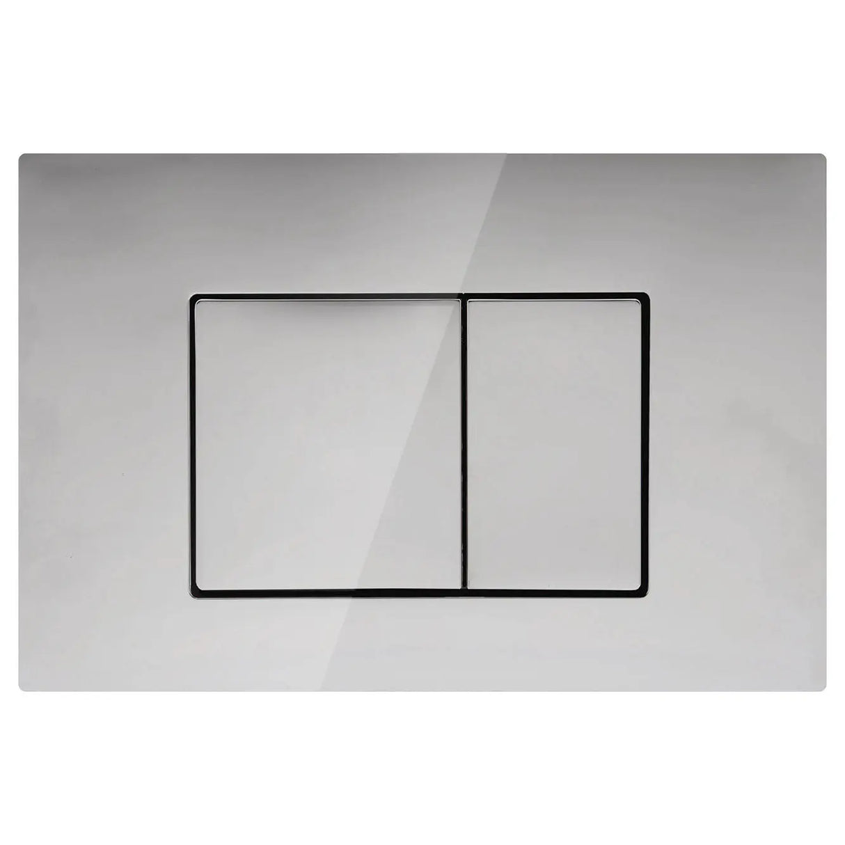Mercio R&T Square Flush Plate - Chrome mercioaustralia