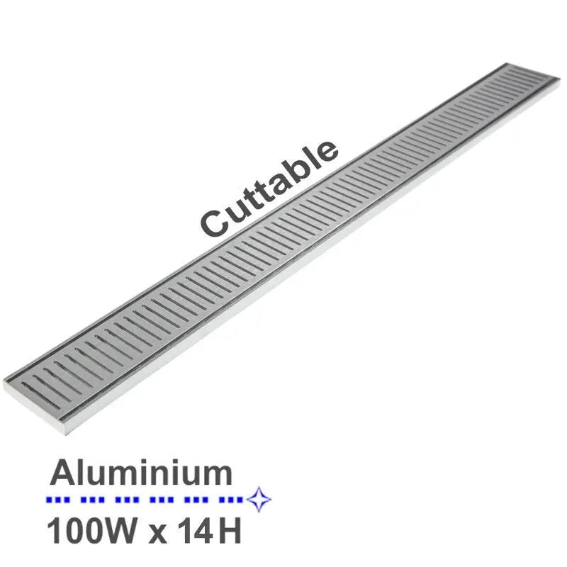 100x100x14mm Chrome Floor Grate Aquaperla