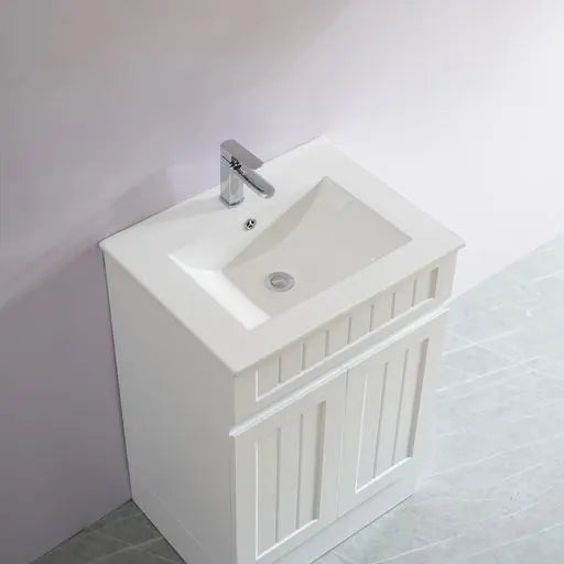 ACACIA SHAKER PVC Floor Vanity 600 Poseidon