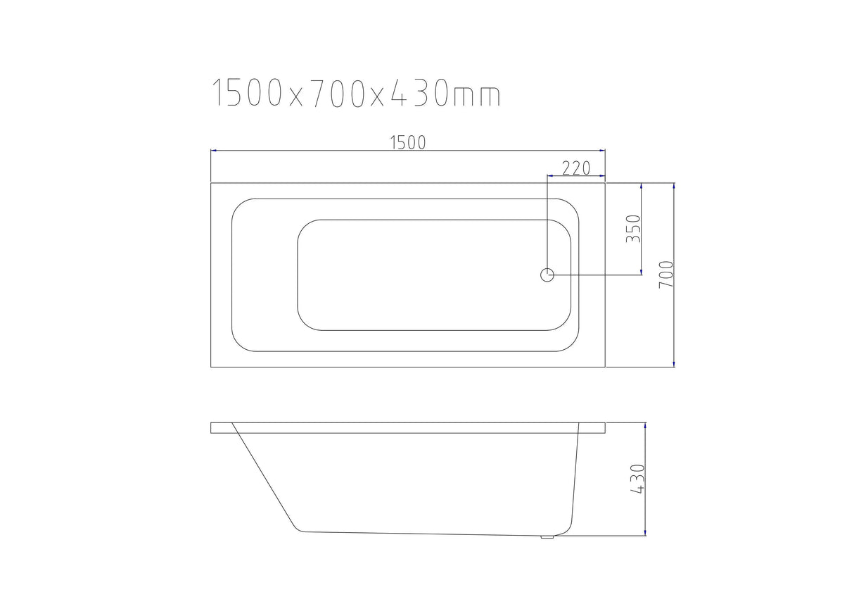 Mira Insert & Island Bathtub - Gloss White mercioaustralia