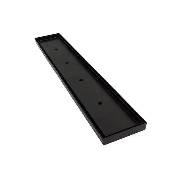 Wide Matte Black Tile Insert Floor Grate 600~3000 (L) X 100 (W) MM Somer