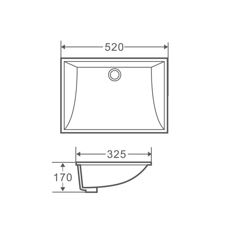 Nue 52 Undercounter Basin mercioaustralia