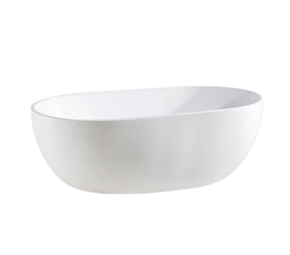Olivia Matte White Free Standing Bathtub 1530*770*555mm Poseidonbk