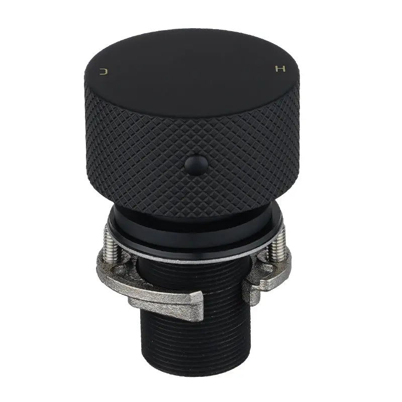 MOON - Black Swivel Basin Mixer Aquaperla
