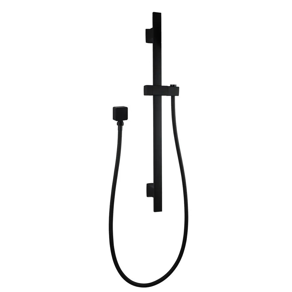 Black Shower Rail Aquaperla