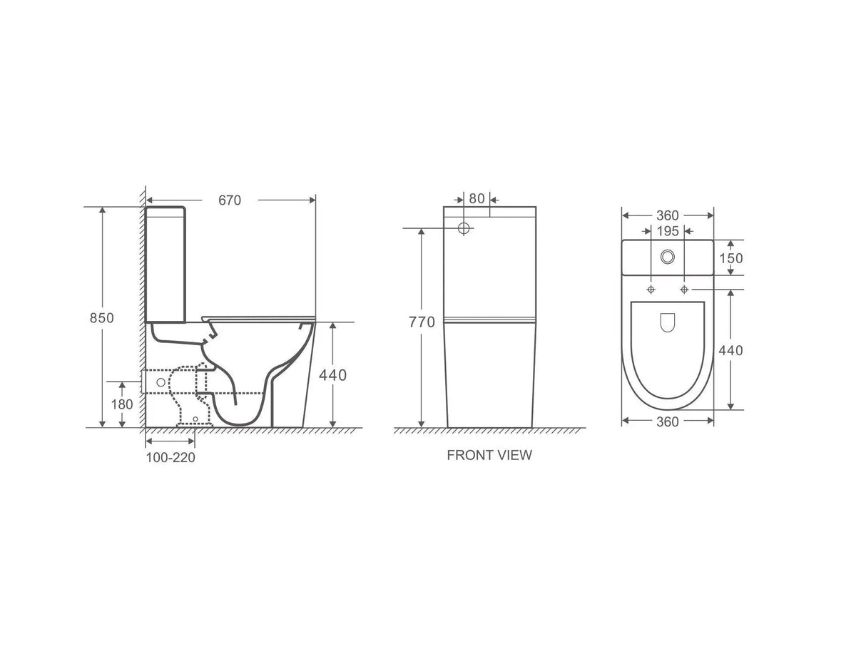 Vera Back-to-Wall Toilet Suite mercioaustralia