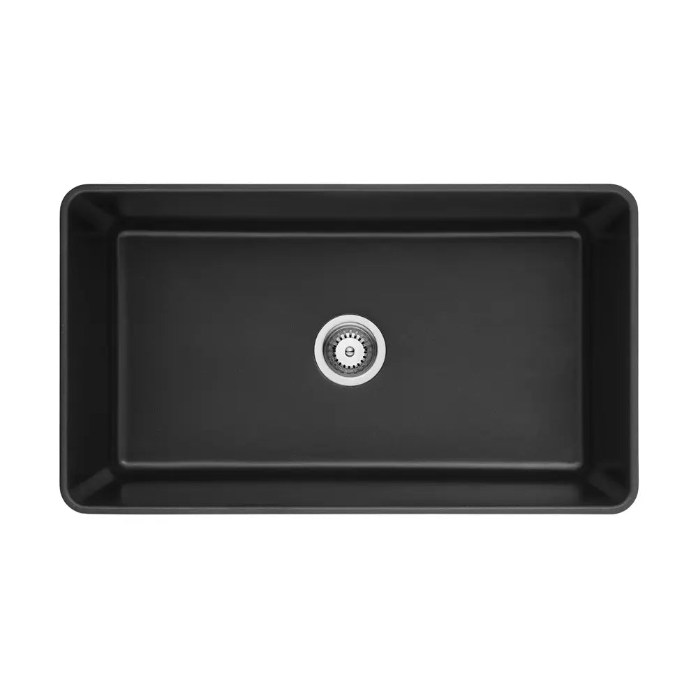 Single Bowl Quartz Butler Sink 838*482*262mm | Matte White - Matte Black - Matte Grey Poseidonbk
