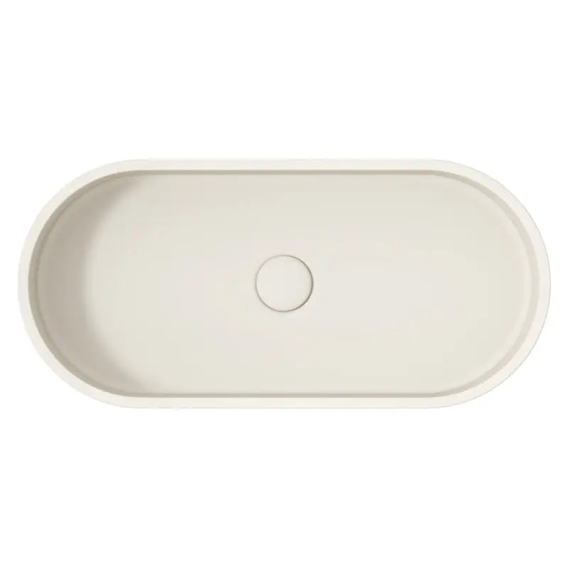 Jada Pill Concrete Above Counter Basin, Warm White fienza