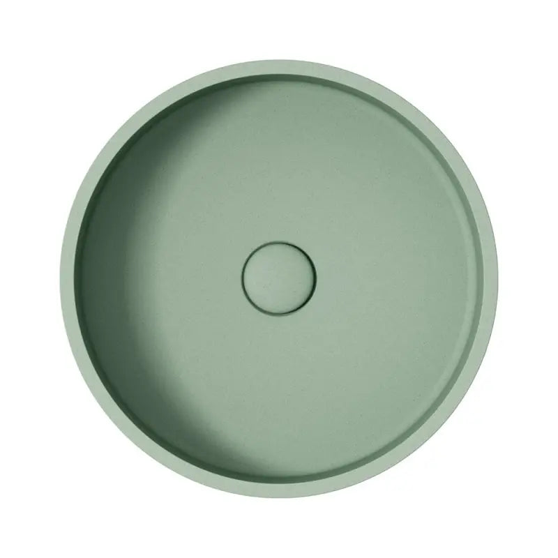 Jada Round Concrete Above Counter Basin, Sage fienza