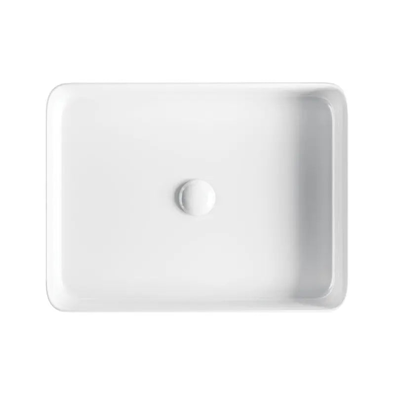 Eleanor Rectangular Above Counter Fluted Basin fienza