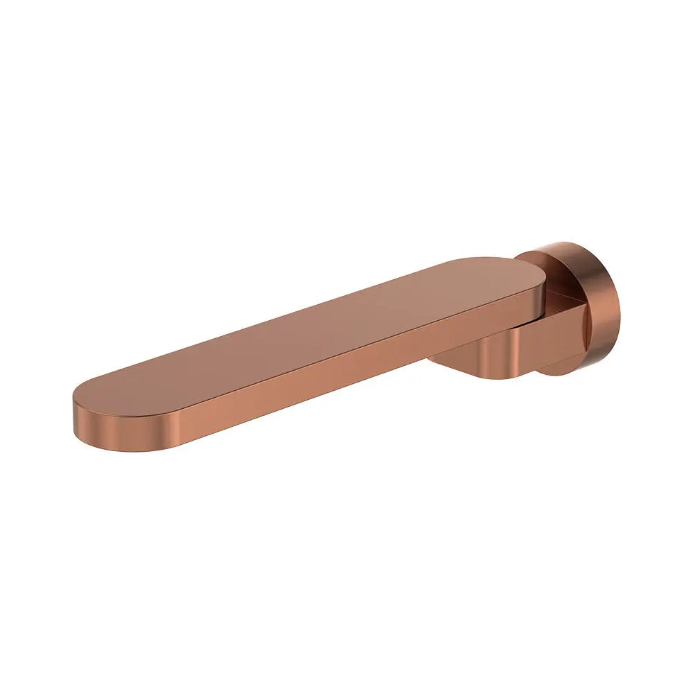 Rondo Swivel Bath Outlet, Brushed Copper fienza