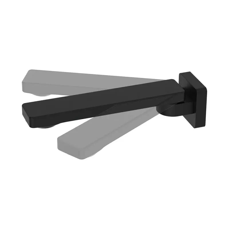 Koko Swivel Bath Outlet, Matte Black fienza