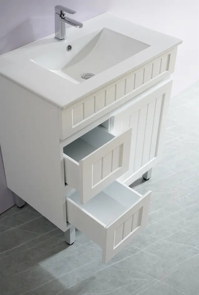 ACACIA SHAKER PVC Floor Vanity 750 Poseidon