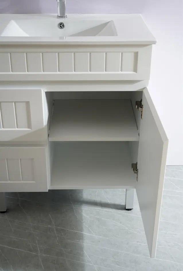 ACACIA SHAKER PVC Floor Vanity 750 Poseidon