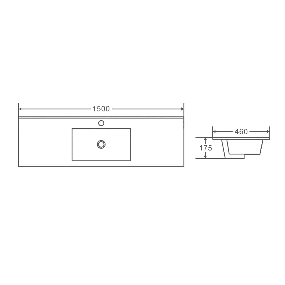 Bella 1500mm Freestanding Cabinet - Notaio Walnut mercioaustralia
