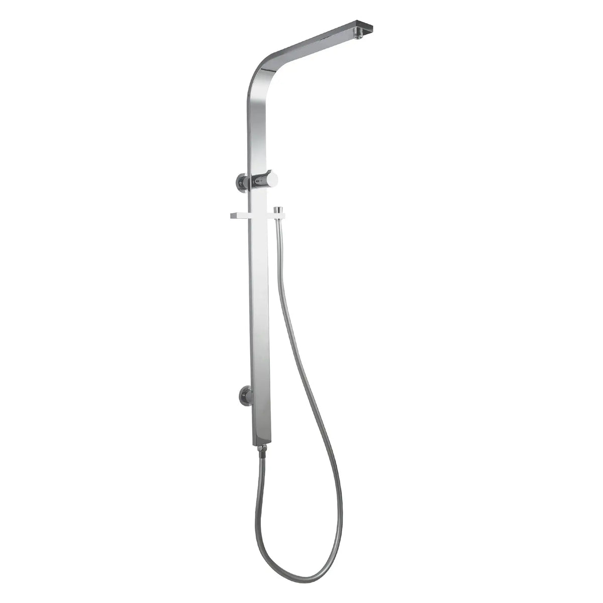 Chrome Shower Rail Aquaperla