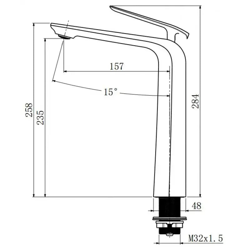 ESPERIA - Brushed Brass Basin Mixer Aquaperla