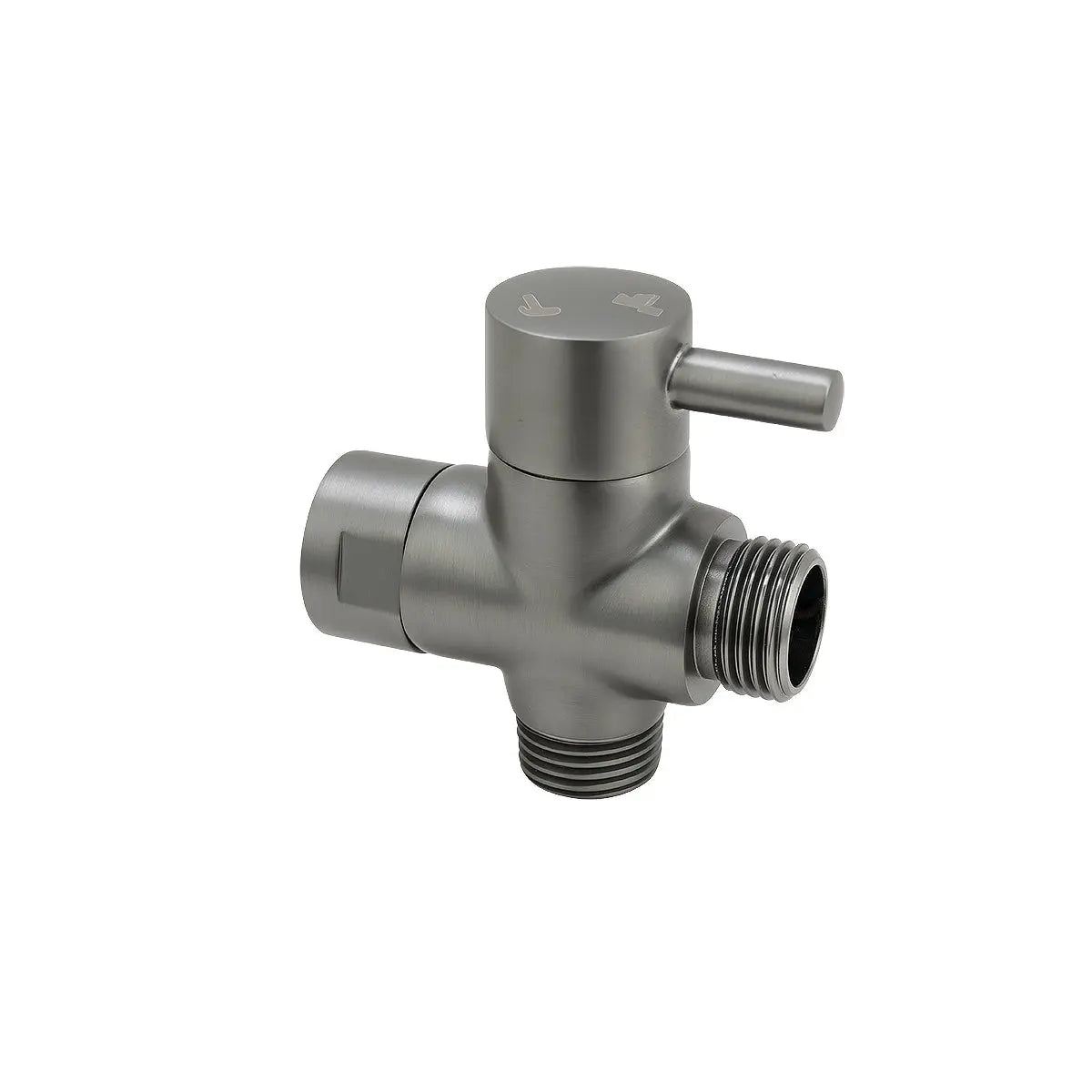 Brushed Gunmetal Bidet Diverter Aquaperla