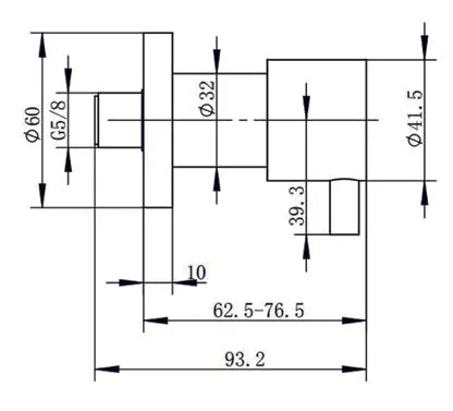 Pentro Brushed Nickel Round Shower Taps Aquaperla