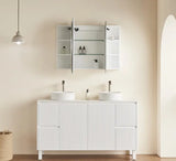 Olivia LED Mirror Cabinet 1500X800X155mm Poseidonbk