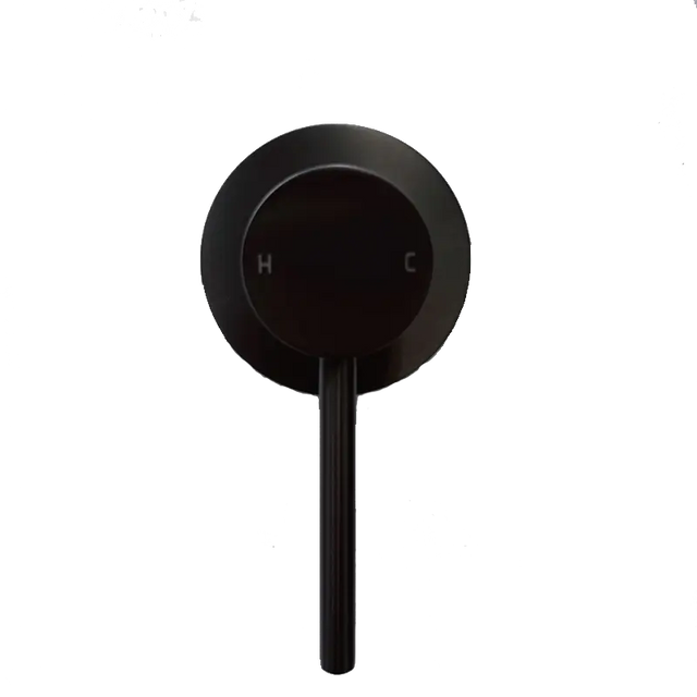 LUCID PIN - Black Wall Mixer Aquaperla