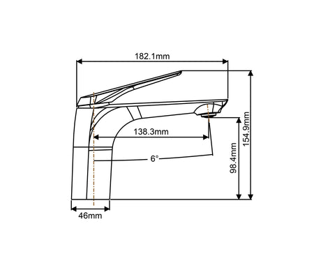 AU - Black Basin Mixer Aquaperla