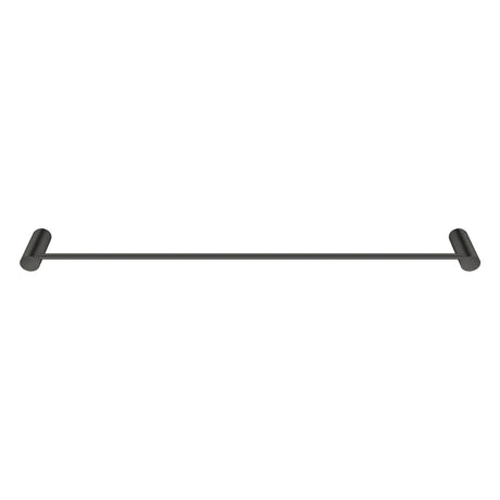 600mm Gunmetal Single Towel Rail Aquaperla