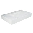 RAK Des 81 Wall Basin, No Tap Hole fienza