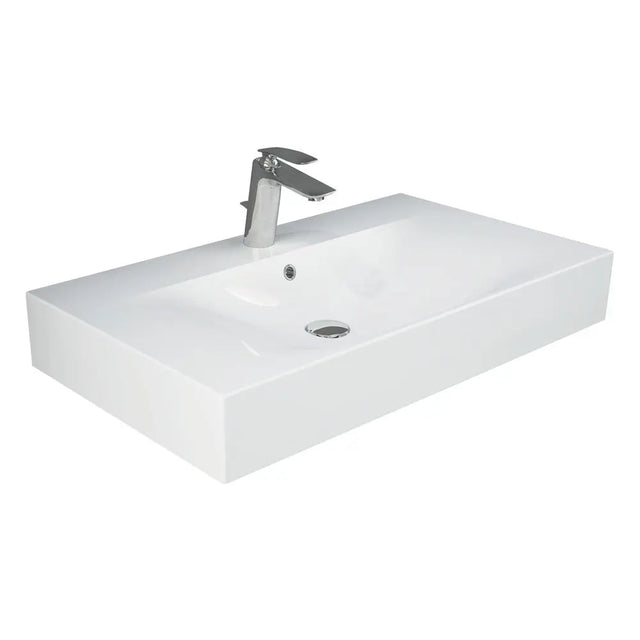 RAK Des 81 Wall Basin, 1 Tap Hole fienza