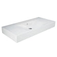 RAK Des 101 Wall Basin, No Tap Hole fienza