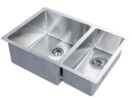 Stainless Steel Double Bowl Sink 660*450*220mm Poseidonbk
