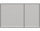 Geberit Sigma60 Dual Flush Plate  – Brushed Chrome Finish, Chrome Trim mercioaustralia