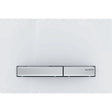 Geberit Sigma50 Mechanical Dual Flush - White Finish, Chrome Trim mercioaustralia