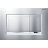 Geberit Sigma30 Flush Plate - Matt Chrome Finish, Chrome Trim mercioaustralia