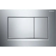 Geberit Sigma30 Flush Plate - Chrome Finish, Matt Chrome Trim mercioaustralia