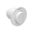 Geberit White Alpine Round Remote with Raised Care Buttons for Sigma8 Poseidonbk