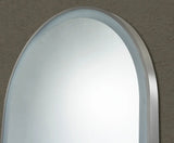 Aura Gun Metal Arched Touchless 600 X 900 Framed LED Mirror - Three Light Temperatures Poseidonbk