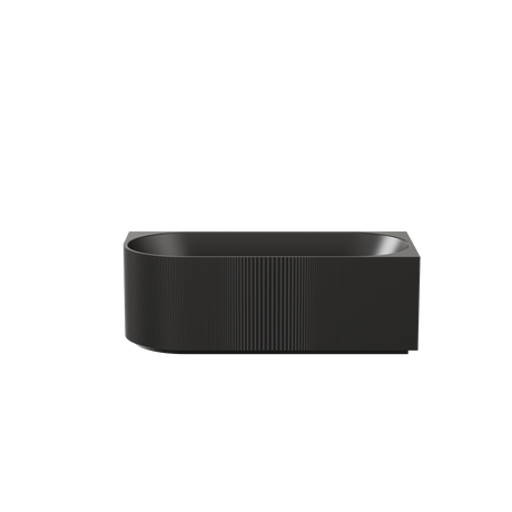 Capri Oval Fluted Freestanding Right Corner Bath 1700X800X580MM Poseidonbk