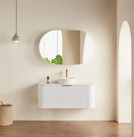 Olivia Mirror Cabinet OPLSV1275MW Poseidonbk