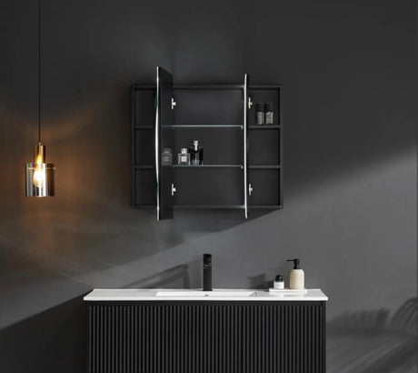 Olivia Mirror Cabinet OPLSV1275MB Poseidonbk