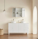 Olivia Mirror Cabinet OPLSV1580MW Poseidonbk