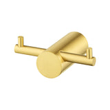 Brushed Brass Robe Hook Aquaperla
