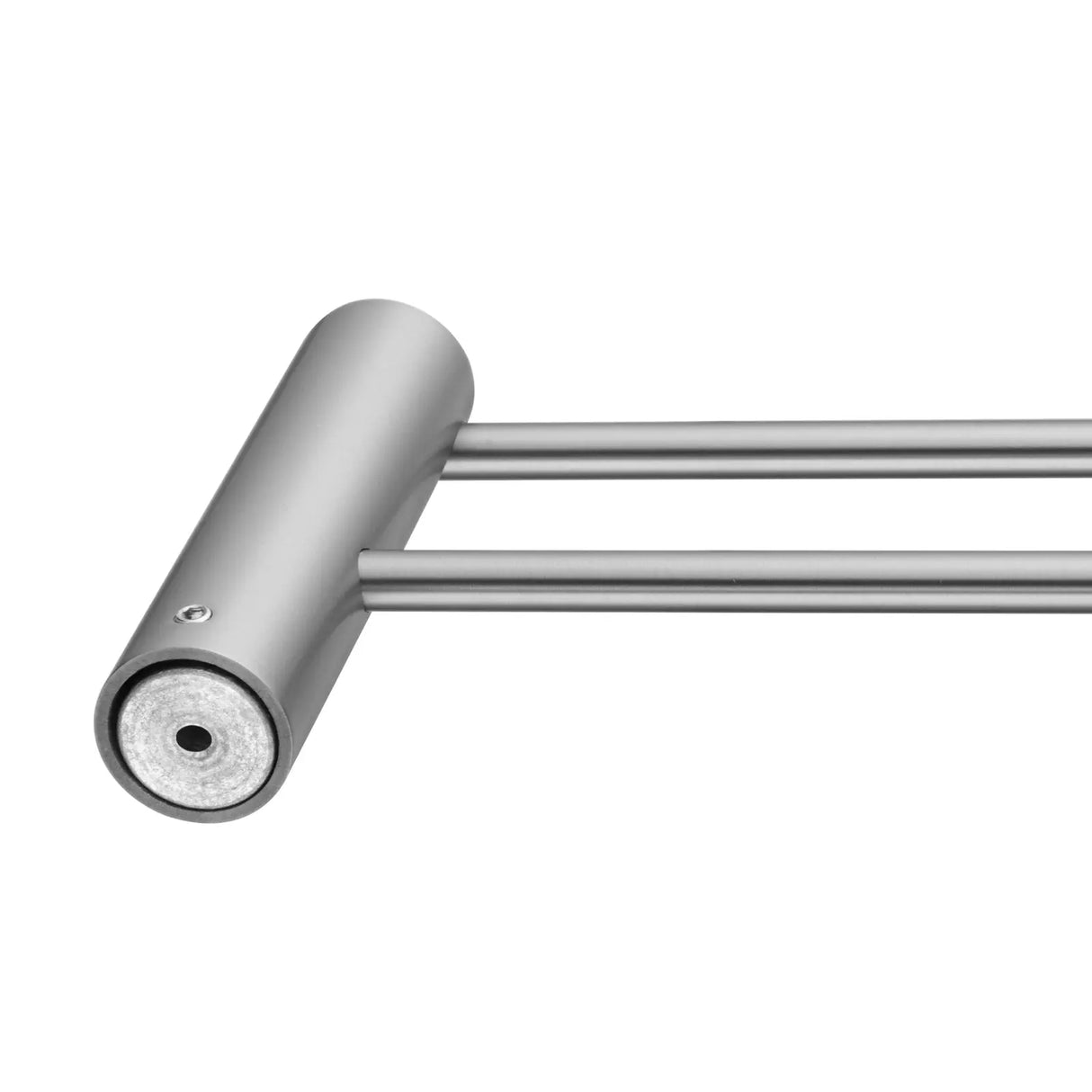 600mm Brushed Nickel Double Towel Rail Aquaperla